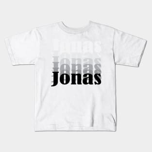 Personalized Name Jonas I Love Jonas Kids T-Shirt